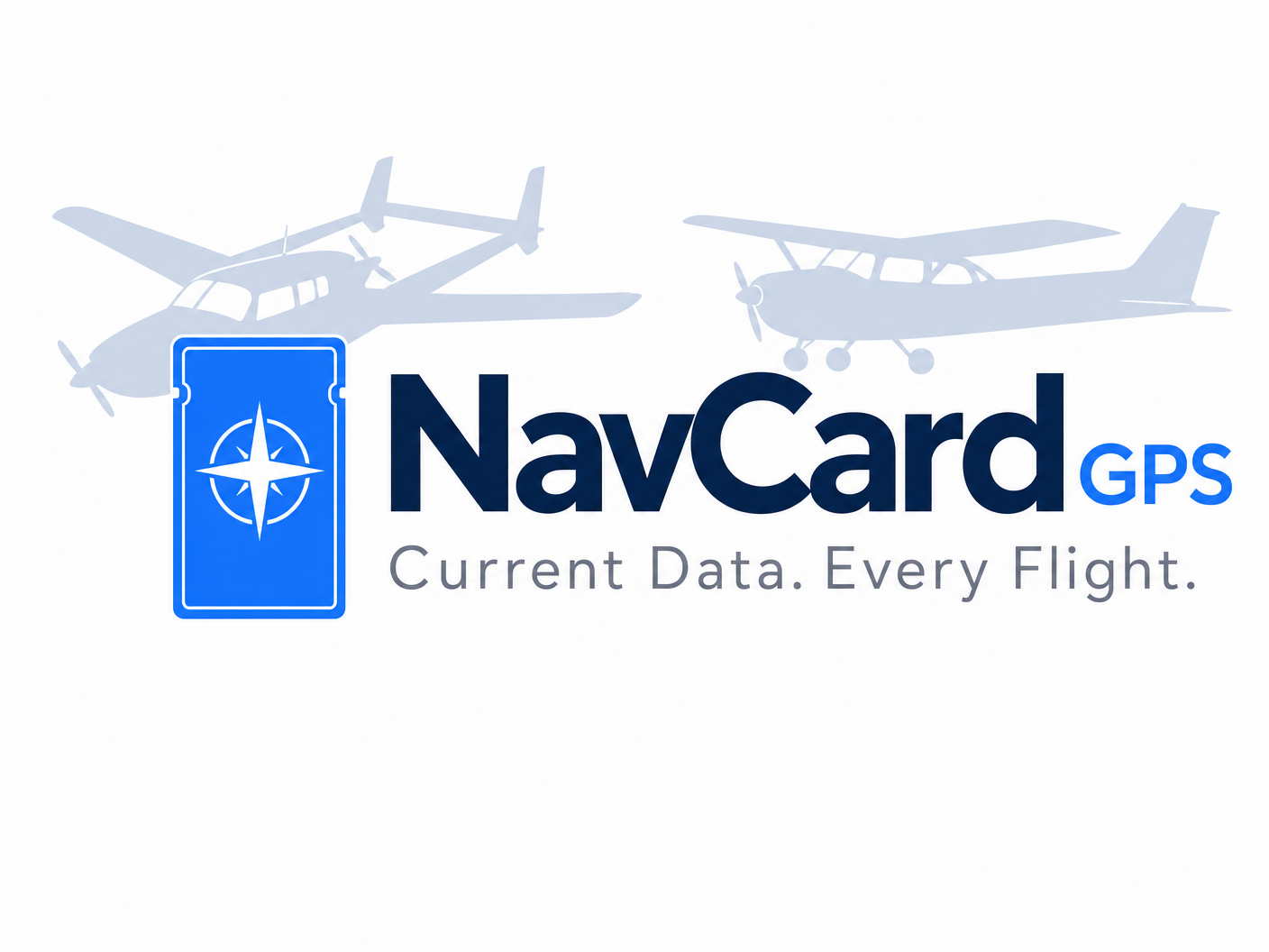 NavCard GPS — Current Data. Every Flight.